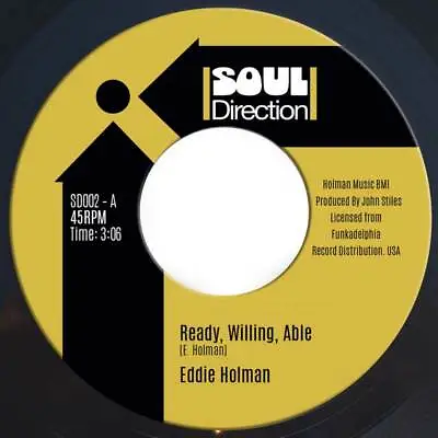 Eddie Holman - Ready Willing Able - SD - Northern Soul - NEW ON 45 -HEAR  • £14.99