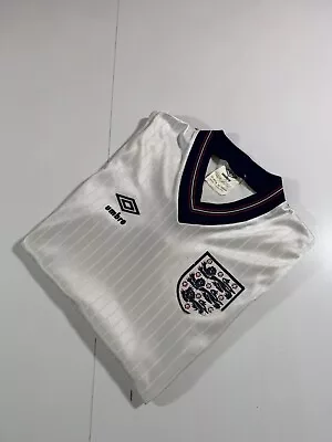 Authentic Umbro England 1986 Home Shirt. Size Small Boys • £0.99