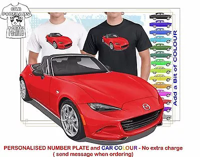 Classic 2015-17 Mx-5 Mazda Sports Illustrated T-shirt Muscle Retro Sports Car    • $44