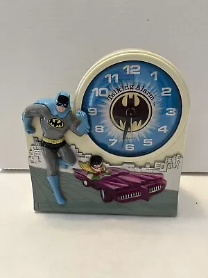 Janex 1974 Batman & Robin Talking Alarm Clock • $48