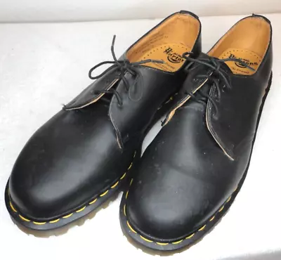 DOC DR MARTENS Vintage 1990’s Made In England Black Oxford Shoes UK 11 • $99