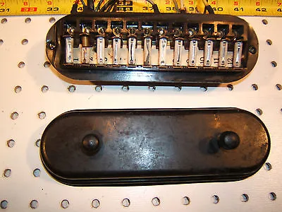 Mercedes W111W112W110W113 SL Under Hood Plastic Fuse OEM 1 Box & 1 Cover Only • $239