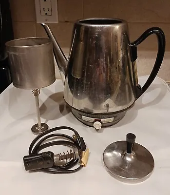 M139 Vintage SUNBEAM AP-CE Percolator Coffee Maker Pot 12 Cups • $17.99