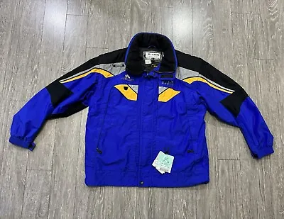 Spyder Men Vintage Ski Jacket Coat Thinsulate Dermizax Blue Men’s Sz XL • $200