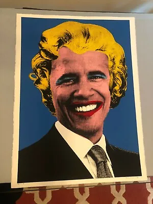 Mr. Brainwash Art Poster Print Obama Banksy Invader Whatson Ali Fairey Hope • $6250