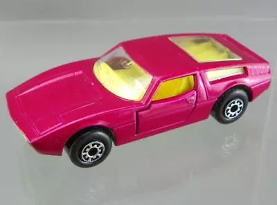 Vintage 1972 Matchbox Superfast #32 Diecast 1/64 Pink Magenta Maserati Bora NrMt • $24.97