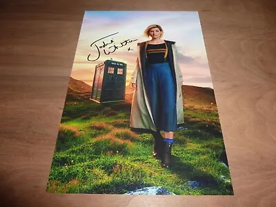 £65 • Buy JODIE WHITTAKER Signed 12X8 Photo DOCTOR WHO + COA