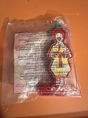 Vtg Ronald McDonald Whistle Toy Flute 6.5 Inches Expandable In Original Bag • $5