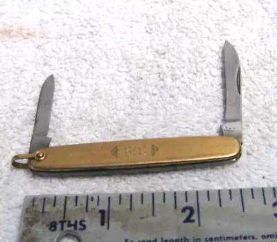 Vintage Voos Gentlemans Folding 2 Blade Pocket Knife • $15