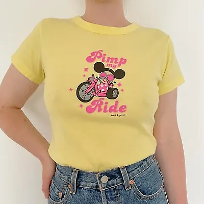 “pimp My Ride” Graphic Print Yellow T Shirt Y2k 00s 6-8 • £10