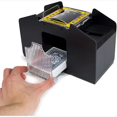 6 Deck Automatic Battery Operated Playing Card Shuffler Machine Casino Blackjack • $22.76