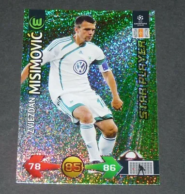 Misimovic Star Vfl Wolfsburg Football Card Panini Champions League 2009-2010 • $3.18
