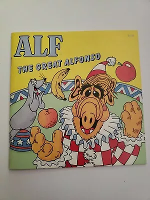 ALF The Great Alfonso 1987 Checkerboard Press Classic 80s Sitcom Alien TV Funny • $4.99