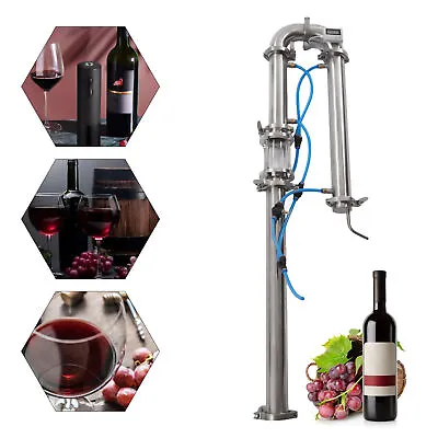 2 Inch Stainless Still Moonshine Reflux Distilling Column Brew Wine Making Tool • $161