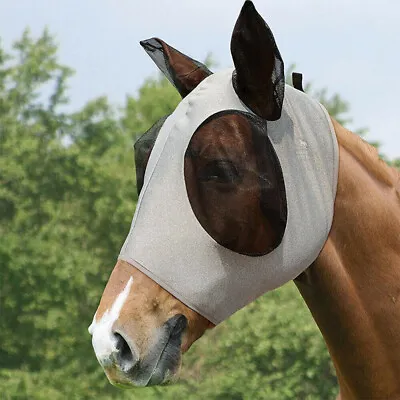 £7.64 • Buy Horse Masks Anti-Fly Worms Breathable Stretchy Knitted Mesh Anti Mosquito I4U U5