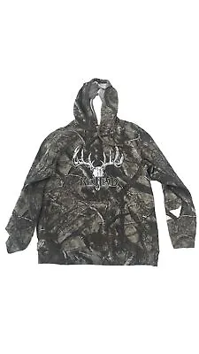 Red Head Brand Company Deer Logo Camo Pullover Hoodie Sweatshirt Mens Size S/P • $29