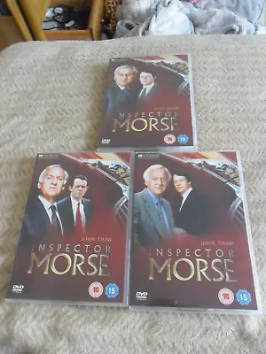 Inspector Morse: Series Complete Series 33 Episodes & Extras In 3 Boxsets J Thaw • £11.95