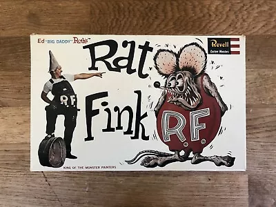 Ed 'Big Daddy' Roth RAT FINK Model Kit - 1999 Revell Reissue NIB • $19.99