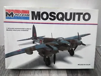 1978 Monogram Mosquito Airplane Scale Model Kit (MADE IN THE U.S.A.) • $31.98