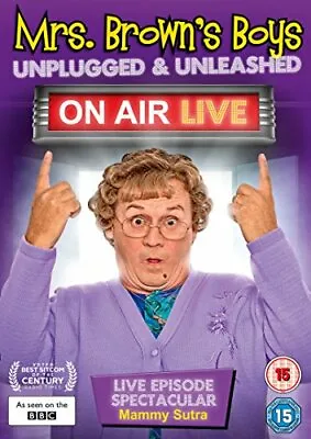 Mrs Brown's Boys: Unplugged And Unleashed DVD Television (2016) Amazing Value • £1.98