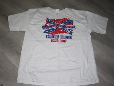 Molly Hatchet Southern Thunder 2007 Concert Tour Shirt  (Large) Workout Grey! • $30