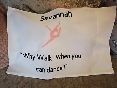 £5 • Buy Dance Pillow Case Personalised Dance Mom's