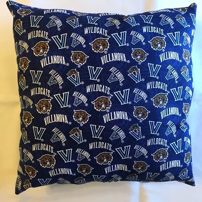 Ncaa Villanova University Wildcats Complete 15 X 15 Cotton Pillow - Gifts • $27.39