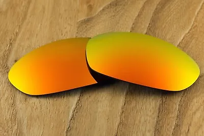 New Fire Red Iridium Polarized Mirrored Sunglass Lenses For Oakley Fives Squared • $11.24