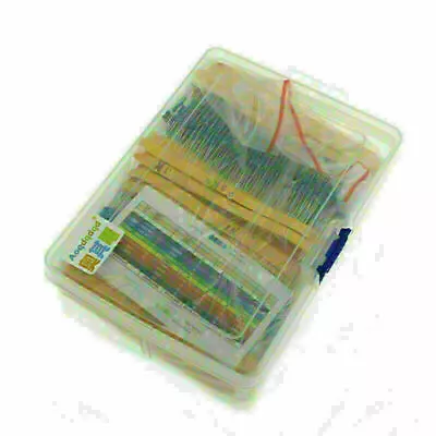 High Quality 3120PCS 156 Values 1 Ohm To 10M Ohm 1/4W 1% Metal Film Resistor Kit • $21.43