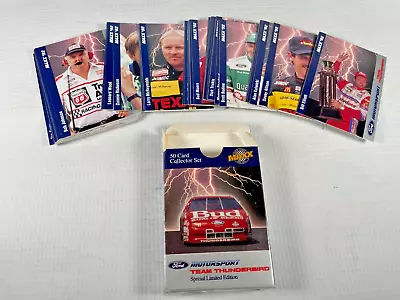 1992 Maxx Racing Ford Motorsport Team Thunderbird 50 Card Set • $2.99