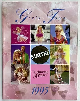 1995 MATTEL 50 Years BARBIE 156 Page Girl's Toys DEALER Promo CATALOG 3pix • $39.99