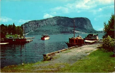 Mt. Kineo ME Moosehead Lake Boats Scenic Unused Maine Postcard • $3.99