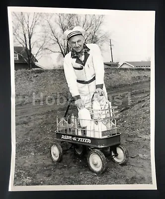 Milkman From St Paul Milk Company Milk Wagon 1956 Original Press Photo Type 1 • $20