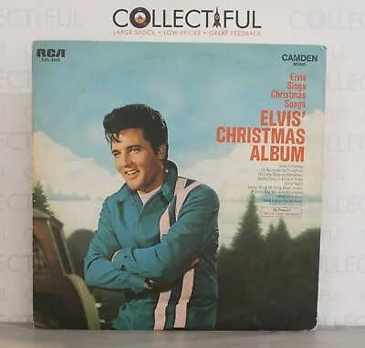 Elvis Presley - Elvis' Christmas Album - Rca 1970 - Vinyl Lp Record🔥 • $3.99