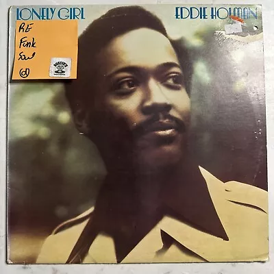 EDDIE HOLMAN - LONELY GIRL 12” Vinyl Record VG+ • £8.99