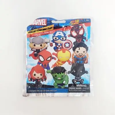 Marvel Series 10 Collectors Figural 3D Bag Clip - YOU CHOOSE!! • $7.48