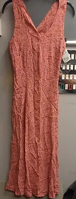 £4 • Buy NEW T K Maxx Spicy Womans Size 12 Pink Paisley Pattern Summer Dress
