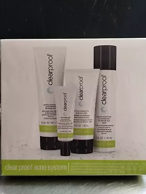 Mary Kay ClearProof Acne System Set. Large 4 PC Set! FULL SIZED GREAT VALUE! • $39.95