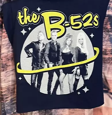 The B-52's Rock Band Back T Shirt Short Sleeve Cotton Size S-4XL Gifl U795 • $11.39