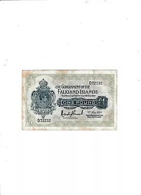 Falkland  Islands  1  Pound  1938 • £42