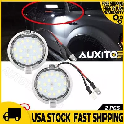 LED*Side Mirror Puddle Light Kit For Ford F-150 Explorer Expedition Edge Taurus • $6.99