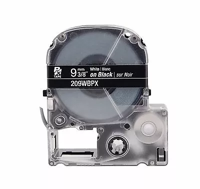 K-Sun 209WB White On Black PX Tape 3/8  KSun Epson 209WBPX • $18.49