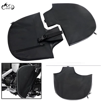 $22.98 • Buy Soft Lower Chaps Leg Warmer Bag For Harley Dyna Fat Bob Low Rider FXD FXDC 06-17