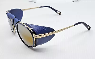 Vuarnet Sunglasses VL21100001 VL2110 NEW GLACIER 2110 Blue/Gold + Slilynx • $363.10