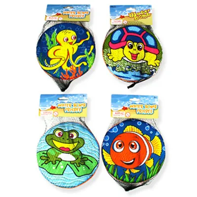 Water Bomb Frisbee Beach Ball 18.5CM Summer Toy Event Party Game Pool Activity W • $19.95