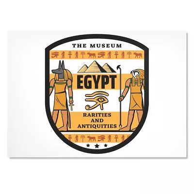Art Print Poster Museum Rarities Antiquities Egypt #59588 • £3.99