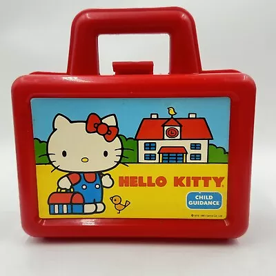 Vintage Hello Kitty Lunchbox & Thermos Child Guidance CBS Sanrio 76 1983 NM • $59.95