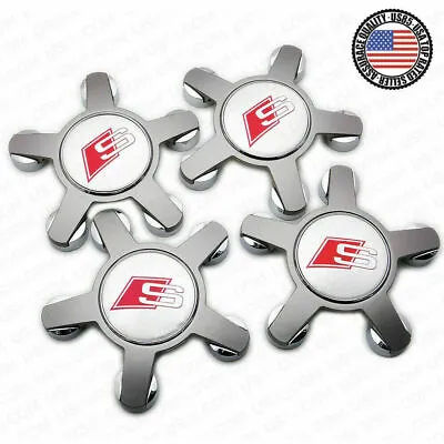 NEW 4x For Sline S Sport Car Suv Wheels Center Cap Hub 4F0601165N A4 A5 A6 A7 A8 • $26.99