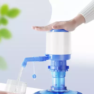 5 Gallon Drinking Water Jug Bottle Pump Manual Dispenser Home Office School NEW • $6.98