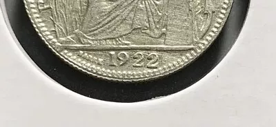 1922 French Indochina Vietnam 10 Cent Silver Coin CLEANED • $9.99